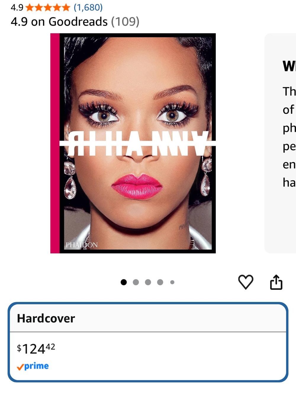Rihanna Book - still in plastic - Picture 4 of 5